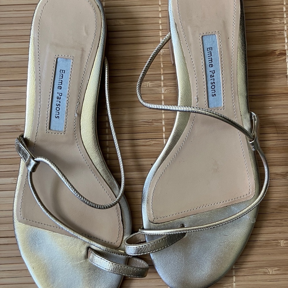 Gold Women's Sandals